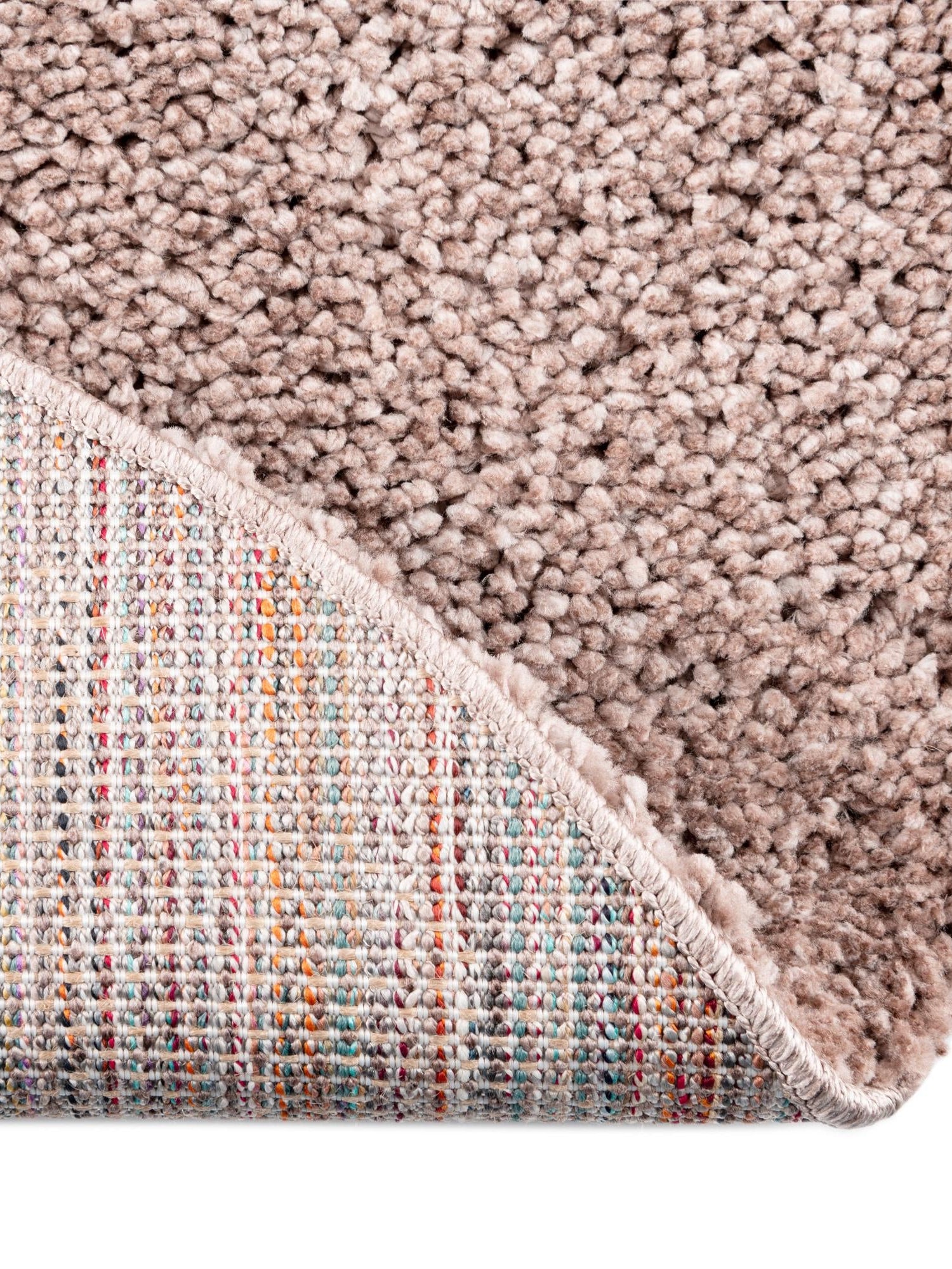 Mushroom 10' x 10' Jill Zarin Shaggy Chic Round Area Rug Thick Soft Touch Fluffy & Plush Shaggy Pile 100% Polyester (Space-Dyed Yarn) With Jute Backing  Carpet for Sale at Rug Engine