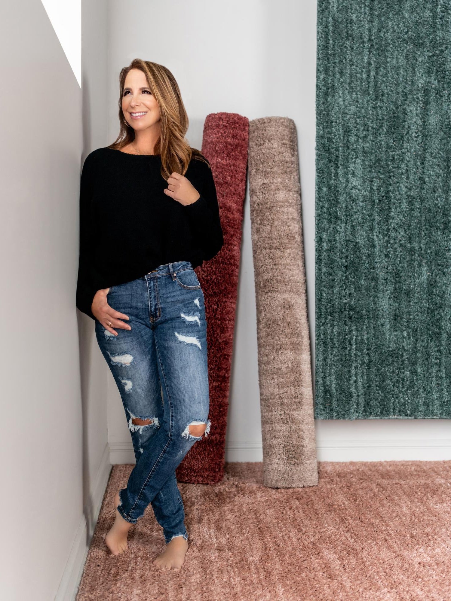 Mushroom 2' x 8' Jill Zarin Shaggy Chic Runner Area Rug Thick Soft Touch Fluffy & Plush Shaggy Pile 100% Polyester (Space-Dyed Yarn) With Jute Backing  Carpet for Sale at Rug Engine