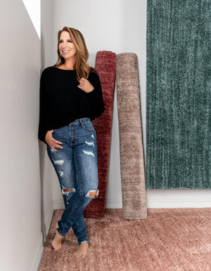 Mushroom 2' x 8' Jill Zarin Shaggy Chic Runner Area Rug Thick Soft Touch Fluffy & Plush Shaggy Pile 100% Polyester (Space-Dyed Yarn) With Jute Backing  Carpet for Sale at Rug Engine