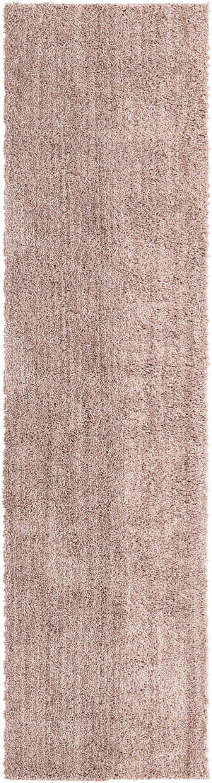 Mushroom 2' 7 x 10' Jill Zarin Shaggy Chic Runner Area Rug Thick Soft Touch Fluffy & Plush Shaggy Pile 100% Polyester (Space-Dyed Yarn) With Jute Backing  Carpet for Sale at Rug Engine