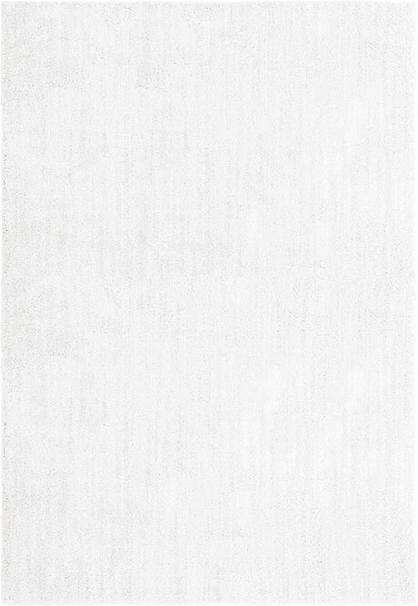 Sea Salt White 9' 10 x 14' 1 Jill Zarin Shaggy Chic Rectangle Area Rug Thick Soft Touch Fluffy & Plush Shaggy Pile 100% Polyester (Space-Dyed Yarn) With Jute Backing  Carpet for Sale at Rug Engine