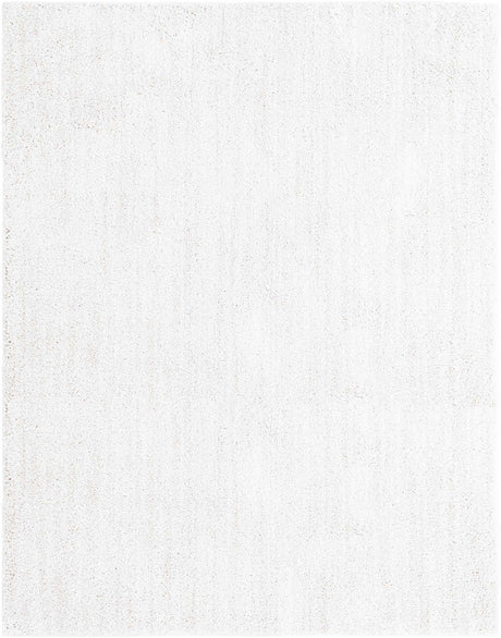 Sea Salt White 7' 10 x 10' Jill Zarin Shaggy Chic Rectangle Area Rug Thick Soft Touch Fluffy & Plush Shaggy Pile 100% Polyester (Space-Dyed Yarn) With Jute Backing  Carpet for Sale at Rug Engine