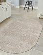 Beige 3' 3 x 5' 3 Rushmore Oval Area Rug 55% Polypropylene & 45% Polyester Durable Quality Carpet for Indoor Home Decorating for Sale at Rug Engine