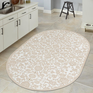 Snow White 3' 3 x 5' 3 Rushmore Oval Area Rug 55% Polypropylene & 45% Polyester Durable Quality Carpet for Indoor Home Decorating for Sale at Rug Engine