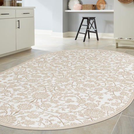 Snow White 3' 3 x 5' 3 Rushmore Oval Area Rug 55% Polypropylene & 45% Polyester Durable Quality Carpet for Indoor Home Decorating for Sale at Rug Engine