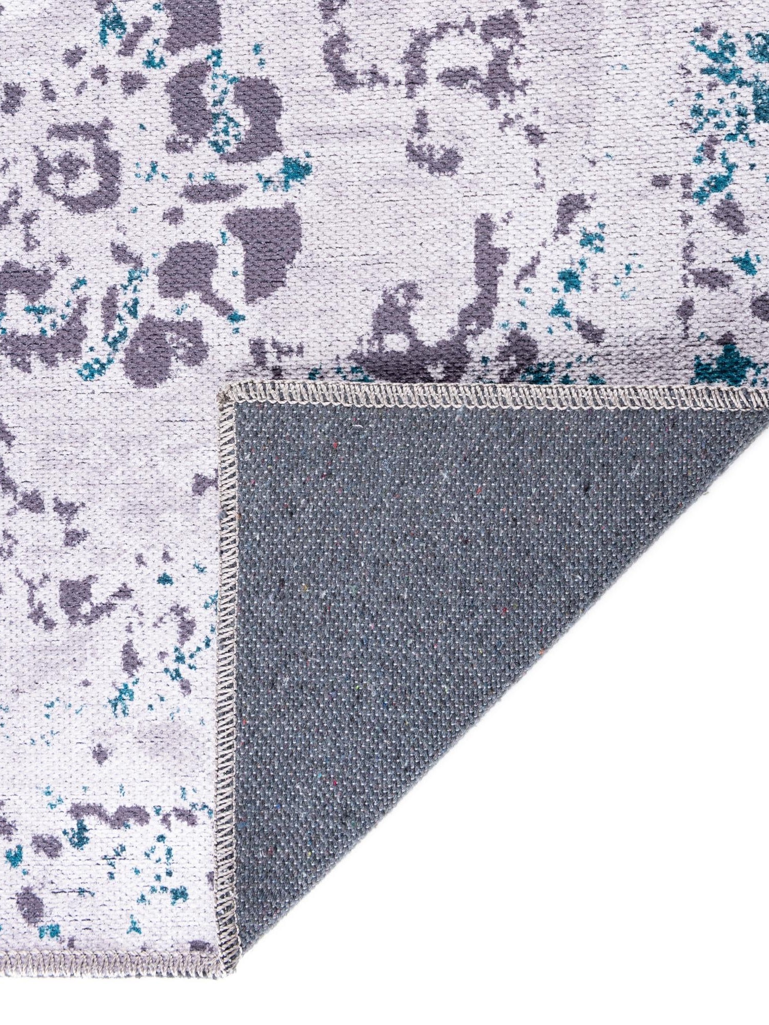 Washable Teal Green 7' 10 x 7' 10 Renaissance Square Area Rug Easy to Clean Stain Resistant & Durable Colorful Distressed Vintage Carpet for Sale at Rug Engine