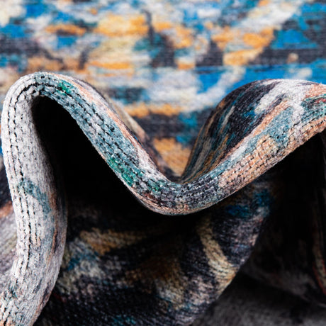 Washable Sea Salt White 3' 11 x 6' 1 Renaissance Rectangle Area Rug Easy to Clean Stain Resistant & Durable Colorful Distressed Vintage Carpet for Sale at Rug Engine