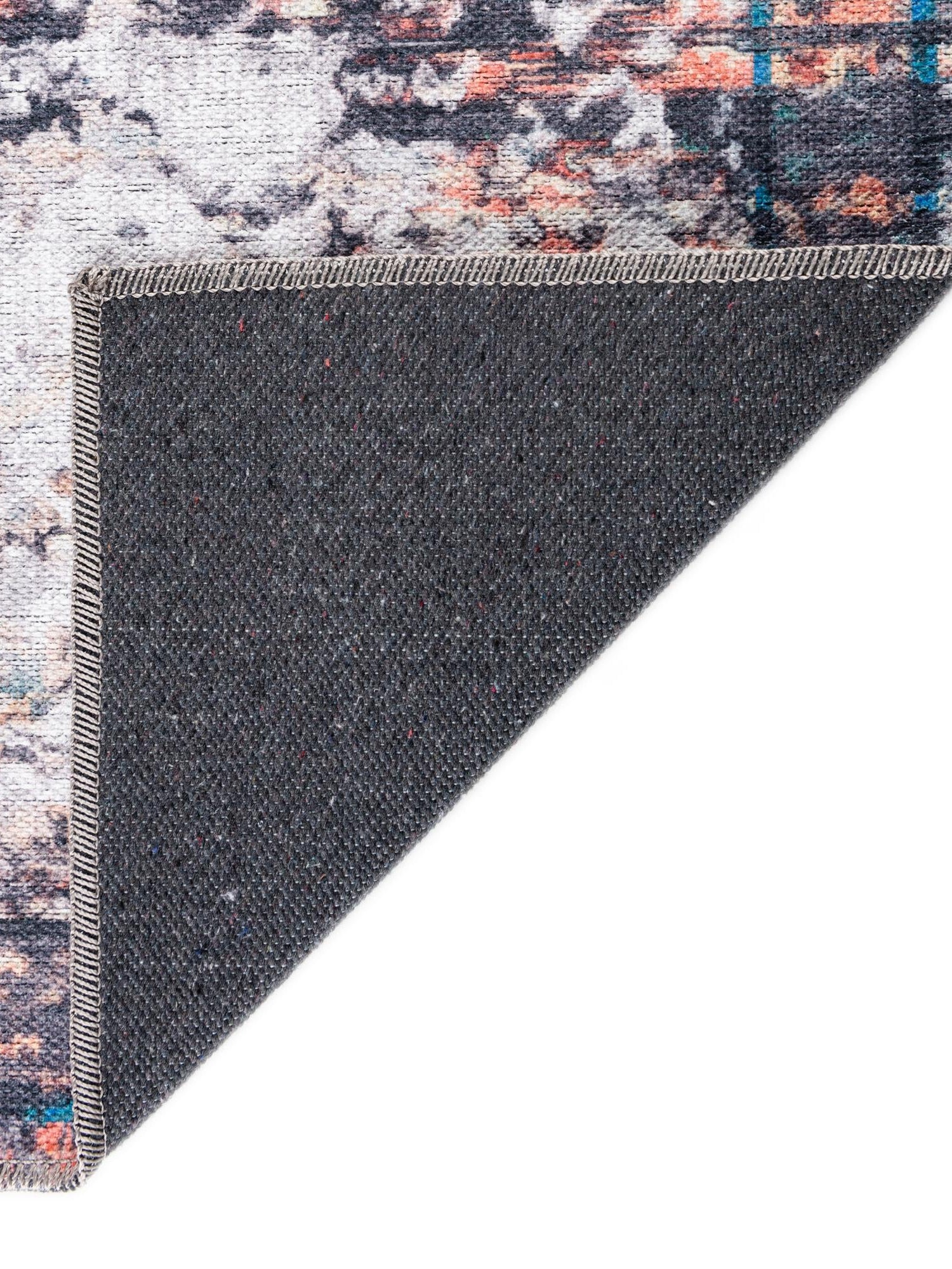 Washable Sea Salt White 3' 11 x 6' 1 Renaissance Rectangle Area Rug Easy to Clean Stain Resistant & Durable Colorful Distressed Vintage Carpet for Sale at Rug Engine