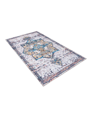 Sea Salt White 3' 3 x 5' 3 Renaissance Washable Rectangle Rug