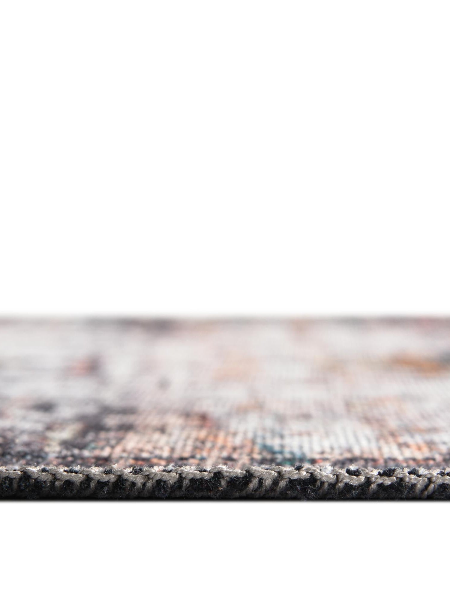 Washable Sea Salt White 2' x 8' Renaissance Runner Area Rug Easy to Clean Stain Resistant & Durable Colorful Distressed Vintage Carpet for Sale at Rug Engine