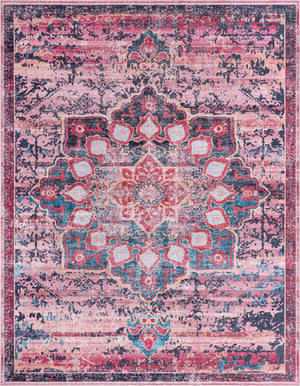 Brick 10' 6 x 13' Renaissance Washable Rectangle Rug