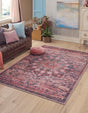 Brick 10' 6 x 14' Renaissance Washable Rectangle Rug