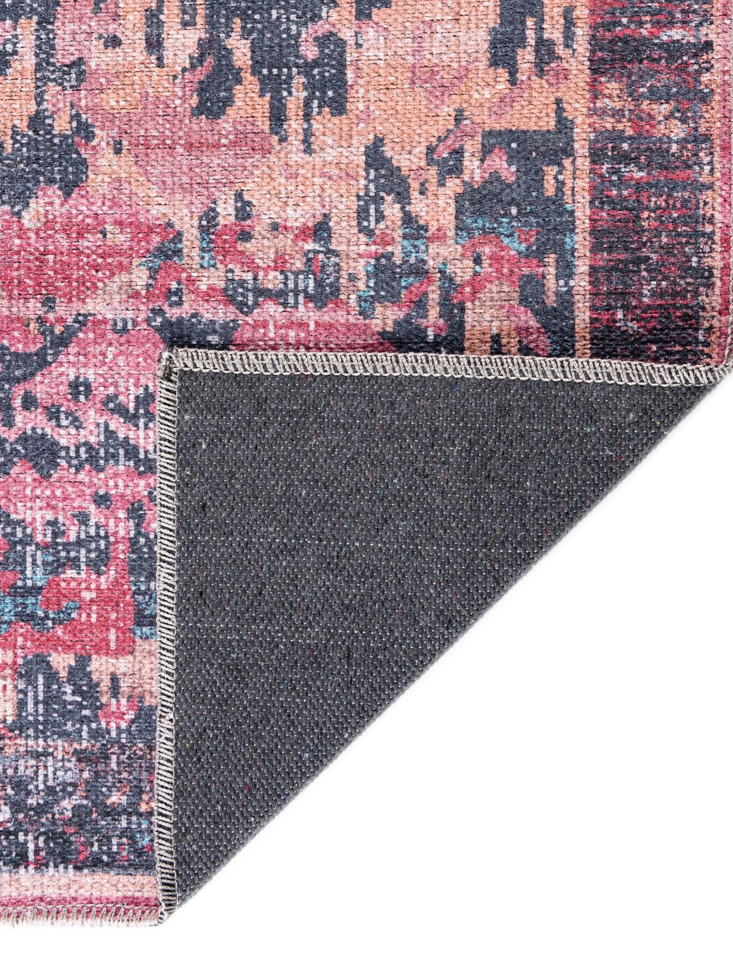 Washable Brick 10' 6 x 14' Renaissance Rectangle Area Rug Easy to Clean Stain Resistant & Durable Colorful Distressed Vintage Carpet for Sale at Rug Engine