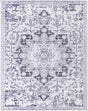 Light Gray 10' 6 x 13' Renaissance Washable Rectangle Rug