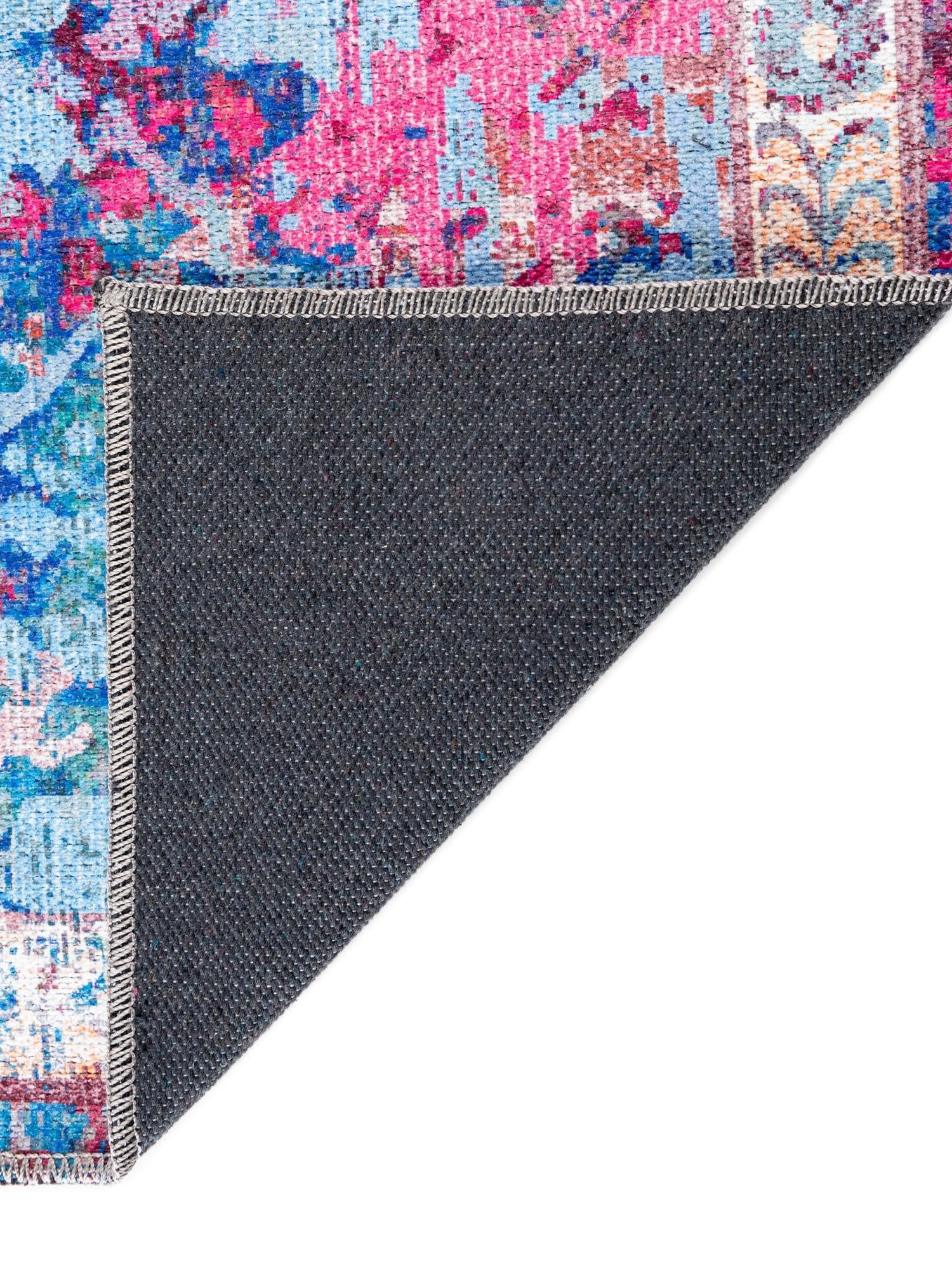 Washable Tie Dye 10' 6 x 13' Renaissance Rectangle Area Rug Easy to Clean Stain Resistant & Durable Colorful Distressed Vintage Carpet for Sale at Rug Engine