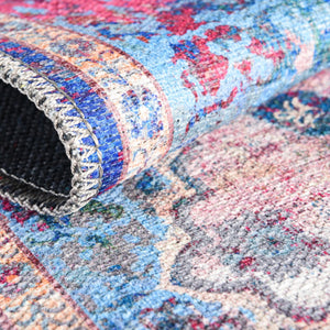 Tie Dye 2' x 13' Renaissance Washable Runner Rug