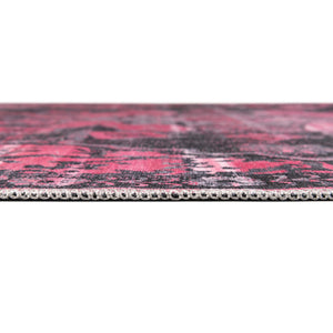 Antique Rose 8' x 8' Renaissance Washable Square Rug