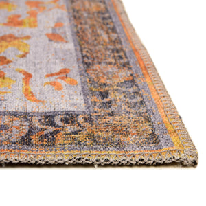 Tuscan Yellow 10' 6 x 10' 6 Renaissance Washable Square Rug