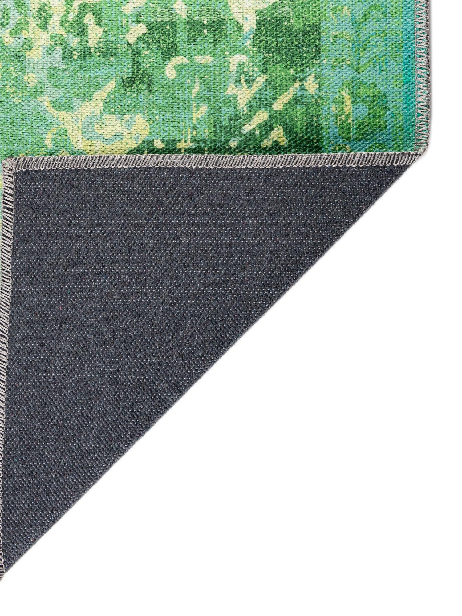 Washable Spring Green 5' 11 x 9' Renaissance Rectangle Area Rug Easy to Clean Stain Resistant & Durable Colorful Distressed Vintage Carpet for Sale at Rug Engine