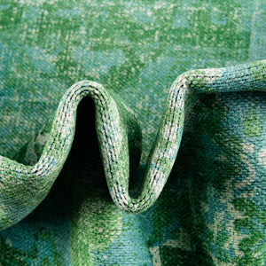 Spring Green 10' 6 x 10' 6 Renaissance Washable Square Rug