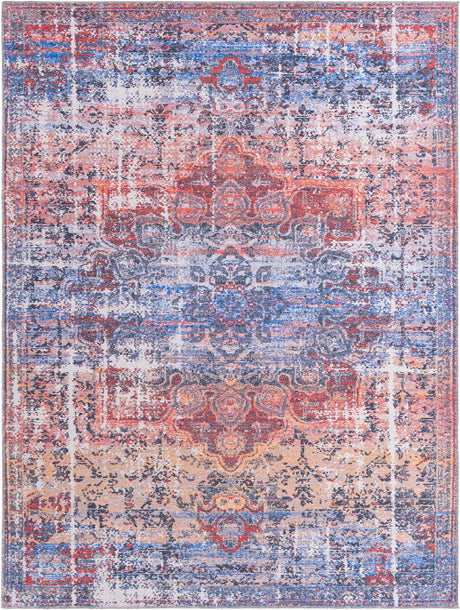 Autumn 9' 2 x 12' Renaissance Washable Rectangle Rug