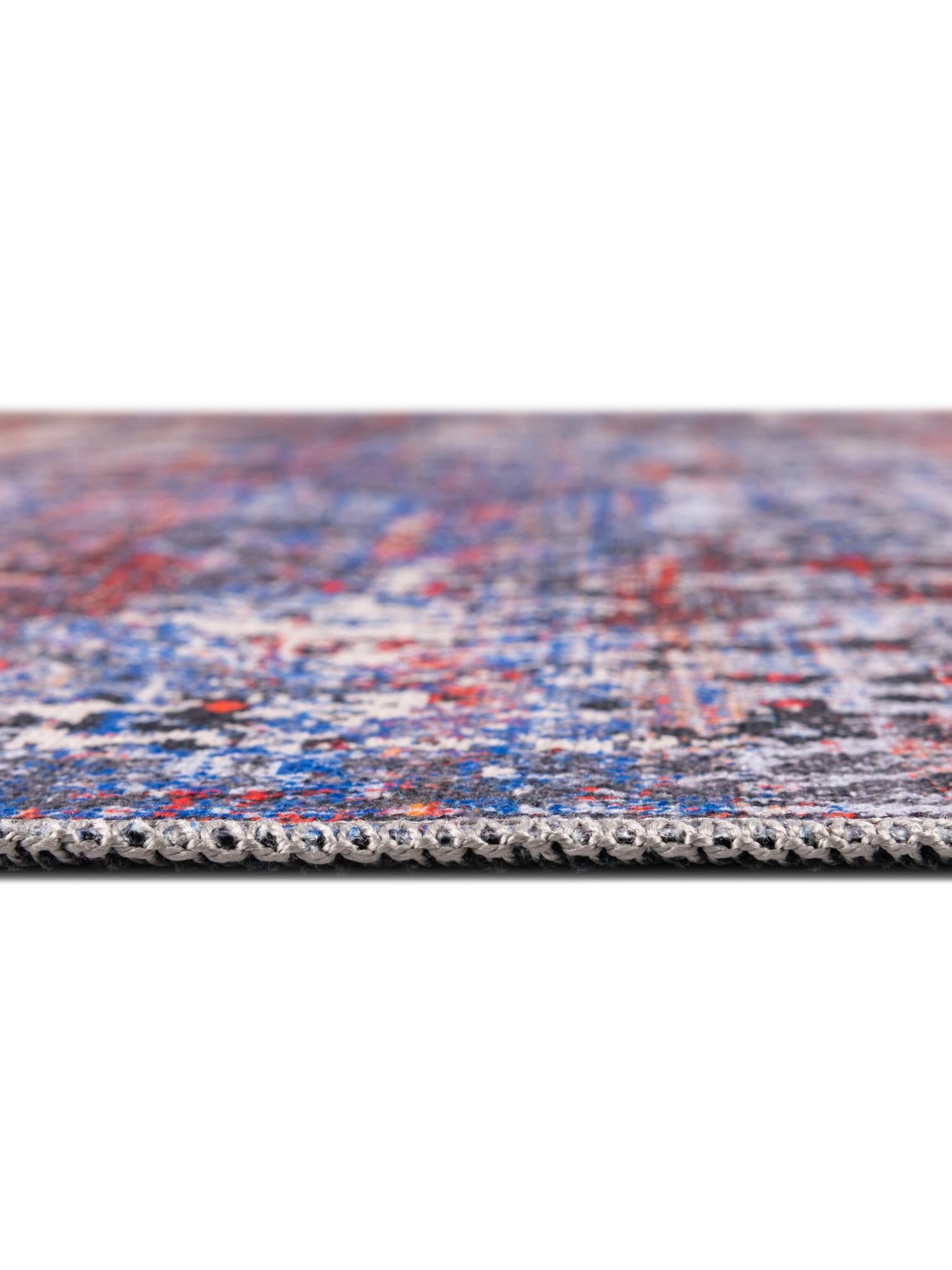 Washable Autumn 9' 2 x 12' Renaissance Rectangle Area Rug Easy to Clean Stain Resistant & Durable Colorful Distressed Vintage Carpet for Sale at Rug Engine