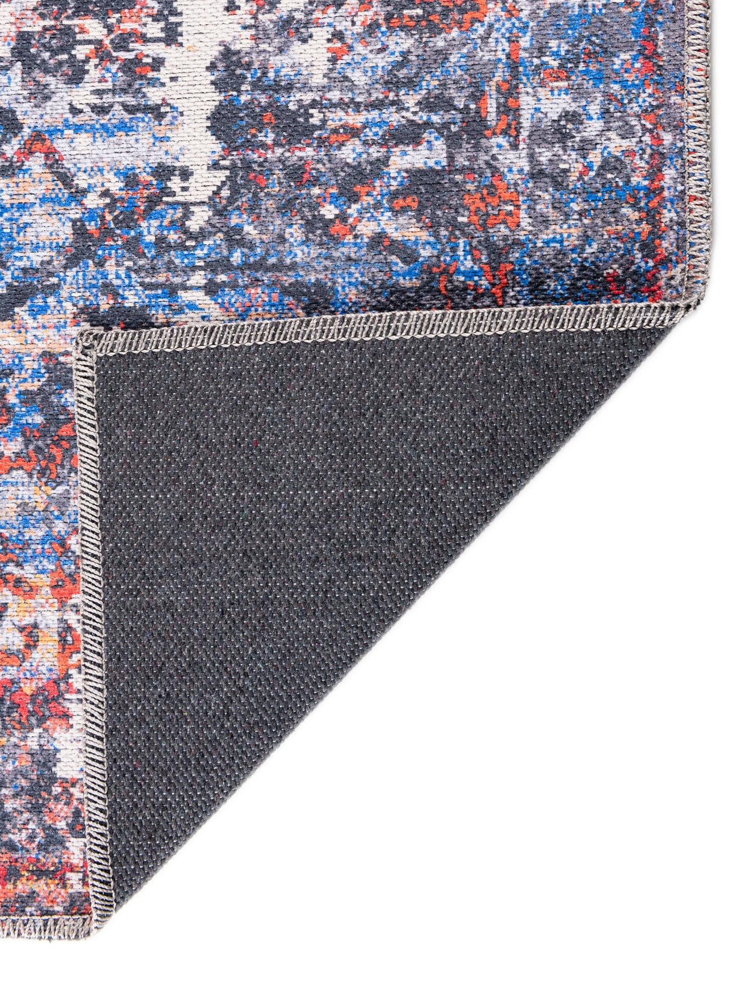 Washable Autumn 10' 6 x 10' 6 Renaissance Square Area Rug Easy to Clean Stain Resistant & Durable Colorful Distressed Vintage Carpet for Sale at Rug Engine