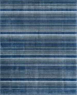 Blue 9' x 12' Gemstone Rectangle Area Rug Polypropylene Contemporary Carpet Easy Clean Stain Resistant for Home Design Decorating for Sale at Rug Engine