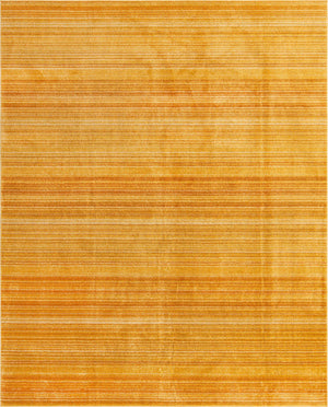 Yellow 9' x 12' Gemstone Rectangle Area Rug Polypropylene Contemporary Carpet Easy Clean Stain Resistant for Home Design Decorating for Sale at Rug Engine