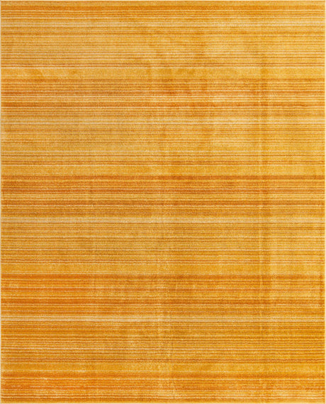 Yellow 9' x 12' Gemstone Rectangle Area Rug Polypropylene Contemporary Carpet Easy Clean Stain Resistant for Home Design Decorating for Sale at Rug Engine