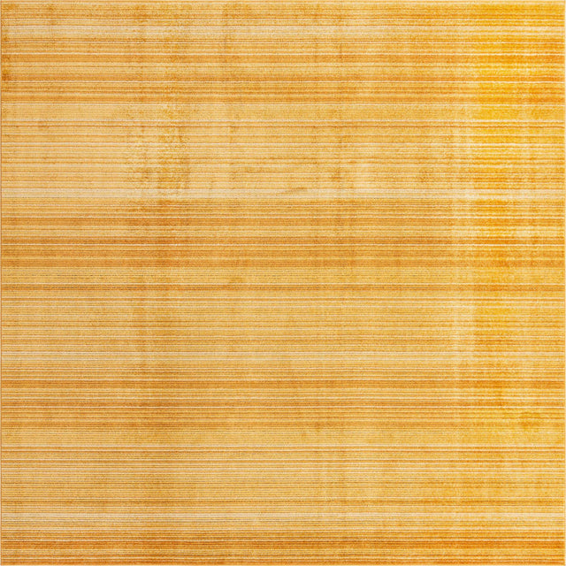 Yellow 7' 10 x 10' 2 Gemstone Rectangle Area Rug Polypropylene Contemporary Carpet Easy Clean Stain Resistant for Home Design Decorating for Sale at Rug Engine