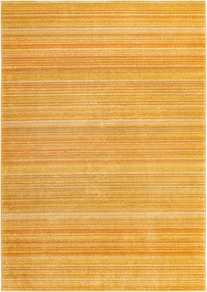 Yellow 6' 1 x 9' 2 Gemstone Rectangle Area Rug Polypropylene Contemporary Carpet Easy Clean Stain Resistant for Home Design Decorating for Sale at Rug Engine