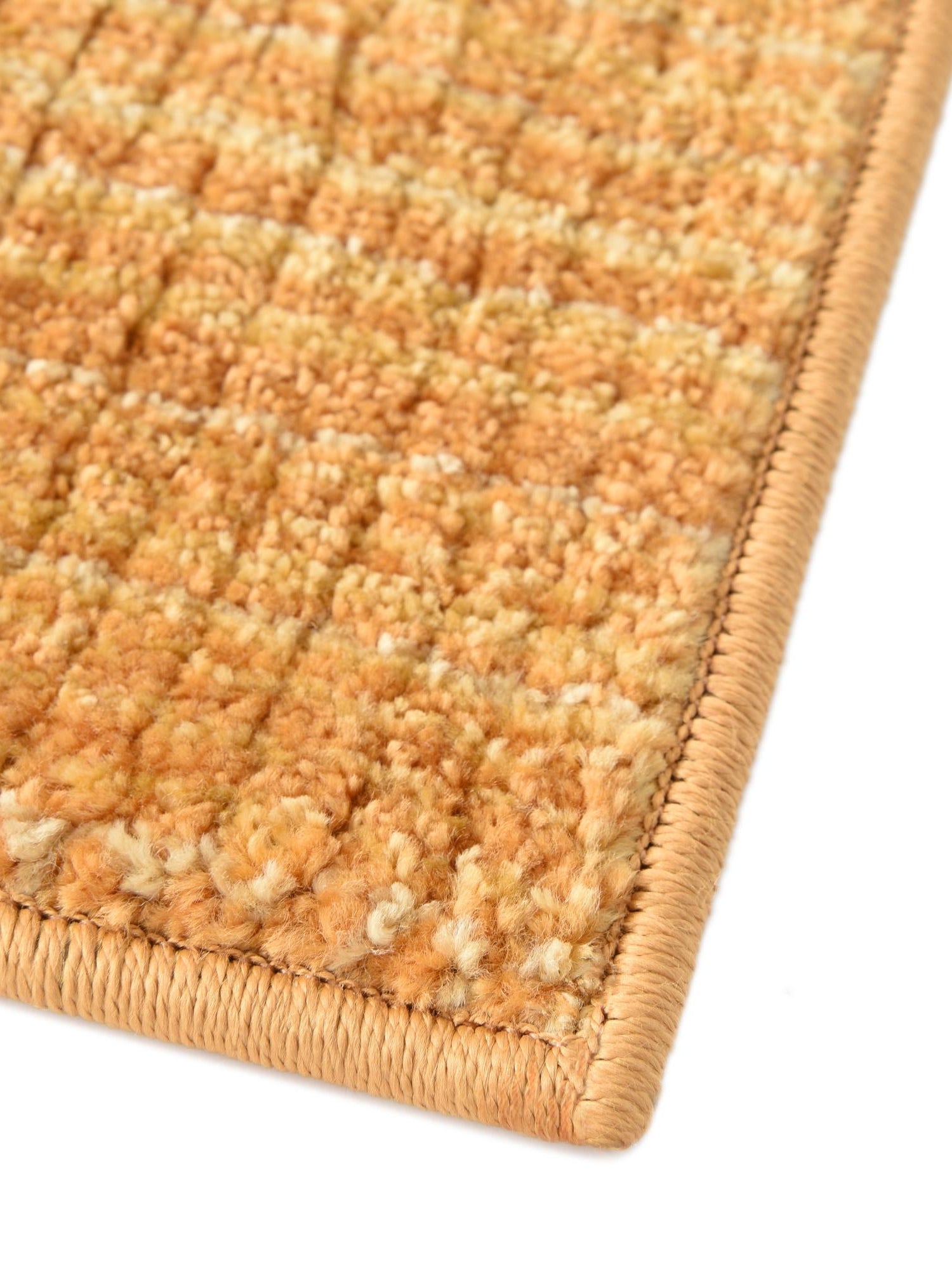 Yellow 7' 3 x 7' 3 Gemstone Square Area Rug Polypropylene Contemporary Carpet Easy Clean Stain Resistant for Home Design Decorating for Sale at Rug Engine