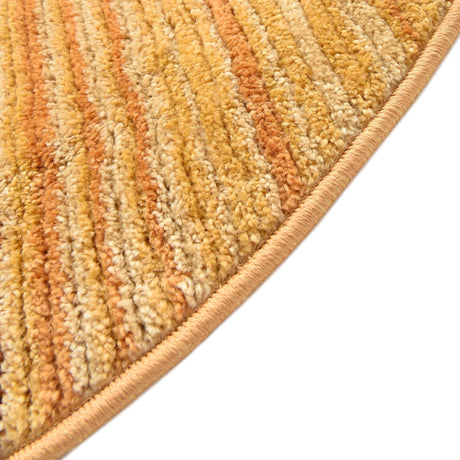 Yellow 5' 3 x 8' Gemstone Oval Area Rug Polypropylene Contemporary Carpet Easy Clean Stain Resistant for Home Design Decorating for Sale at Rug Engine