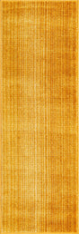 Yellow 2' 2 x 5' 11 Gemstone Runner Area Rug Polypropylene Contemporary Carpet Easy Clean Stain Resistant for Home Design Decorating for Sale at Rug Engine