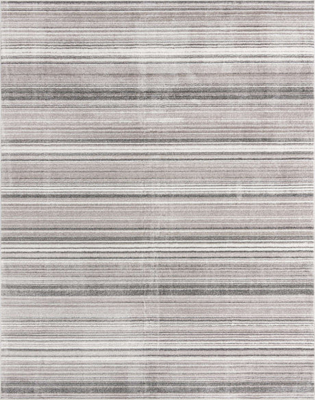 Gray 9' x 12' Gemstone Rectangle Area Rug Polypropylene Contemporary Carpet Easy Clean Stain Resistant for Home Design Decorating for Sale at Rug Engine