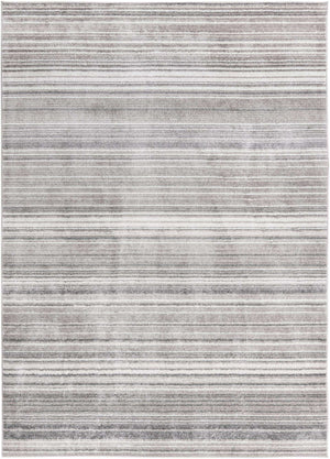 Gray 6' 1 x 9' 2 Gemstone Rectangle Area Rug Polypropylene Contemporary Carpet Easy Clean Stain Resistant for Home Design Decorating for Sale at Rug Engine