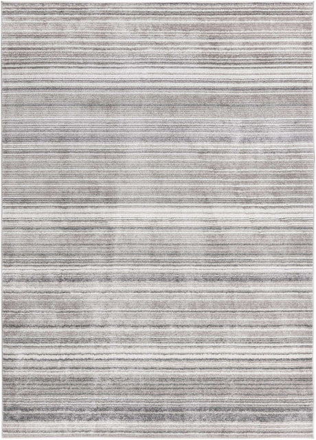 Gray 6' 1 x 9' 2 Gemstone Rectangle Area Rug Polypropylene Contemporary Carpet Easy Clean Stain Resistant for Home Design Decorating for Sale at Rug Engine