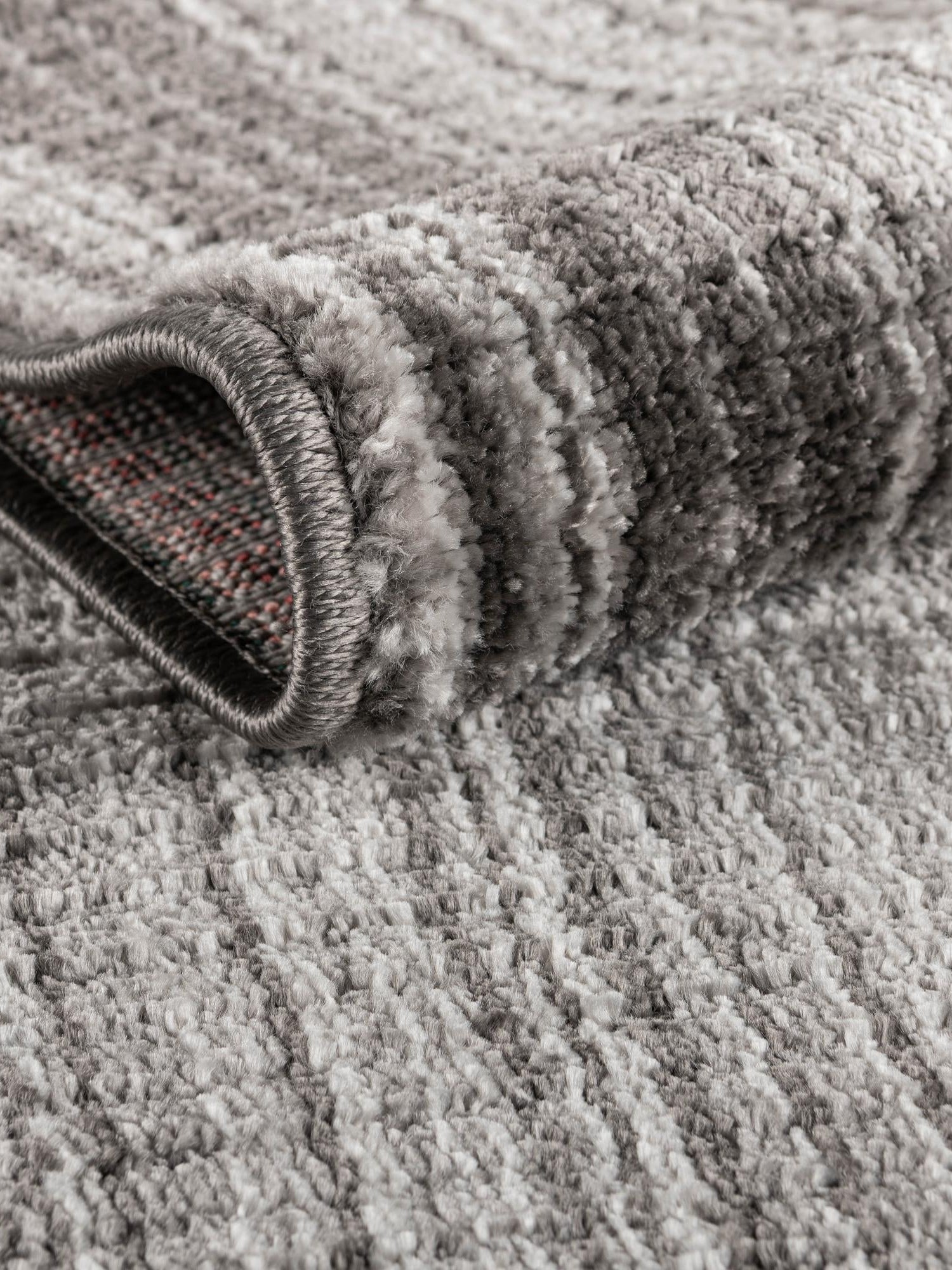 Gray 5' 3 x 8' Gemstone Rectangle Area Rug Polypropylene Contemporary Carpet Easy Clean Stain Resistant for Home Design Decorating for Sale at Rug Engine