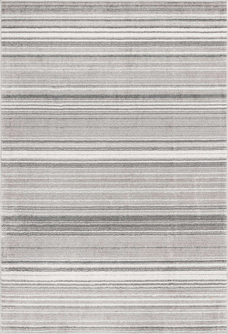 Gray 5' 3 x 8' Gemstone Rectangle Area Rug Polypropylene Contemporary Carpet Easy Clean Stain Resistant for Home Design Decorating for Sale at Rug Engine