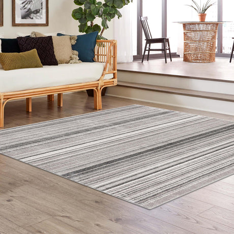 Gray 9' 10 x 9' 10 Gemstone Square Area Rug Polypropylene Contemporary Carpet Easy Clean Stain Resistant for Home Design Decorating for Sale at Rug Engine