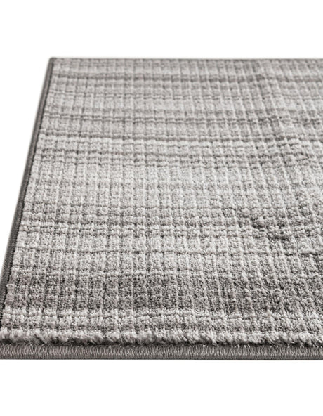 Gray 4' 1 x 4' 1 Gemstone Octagon Area Rug Polypropylene Contemporary Carpet Easy Clean Stain Resistant for Home Design Decorating for Sale at Rug Engine