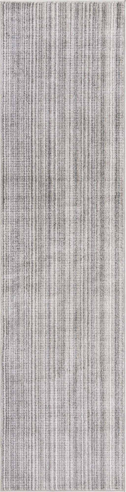 Gray 2' 2 x 8' Gemstone Runner Area Rug Polypropylene Contemporary Carpet Easy Clean Stain Resistant for Home Design Decorating for Sale at Rug Engine
