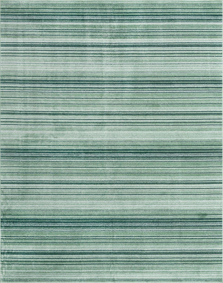 Green 9' x 12' Gemstone Rectangle Area Rug Polypropylene Contemporary Carpet Easy Clean Stain Resistant for Home Design Decorating for Sale at Rug Engine