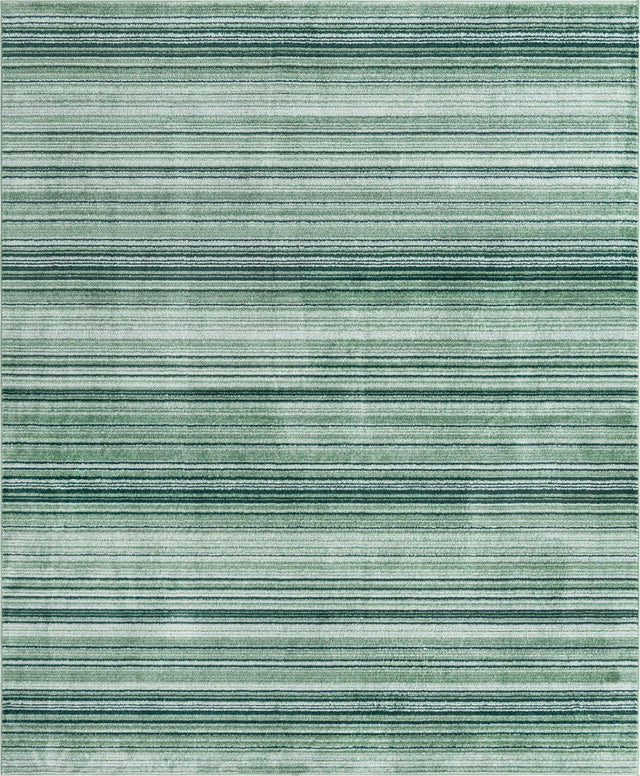 Green 7' 10 x 10' 2 Gemstone Rectangle Area Rug Polypropylene Contemporary Carpet Easy Clean Stain Resistant for Home Design Decorating for Sale at Rug Engine