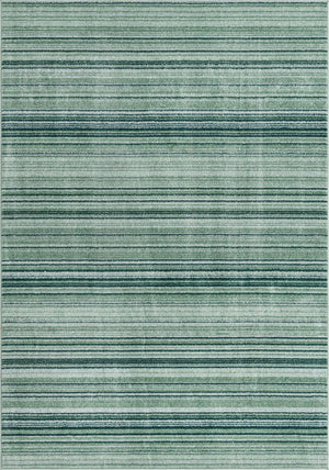 Green 6' 1 x 9' 2 Gemstone Rectangle Area Rug Polypropylene Contemporary Carpet Easy Clean Stain Resistant for Home Design Decorating for Sale at Rug Engine