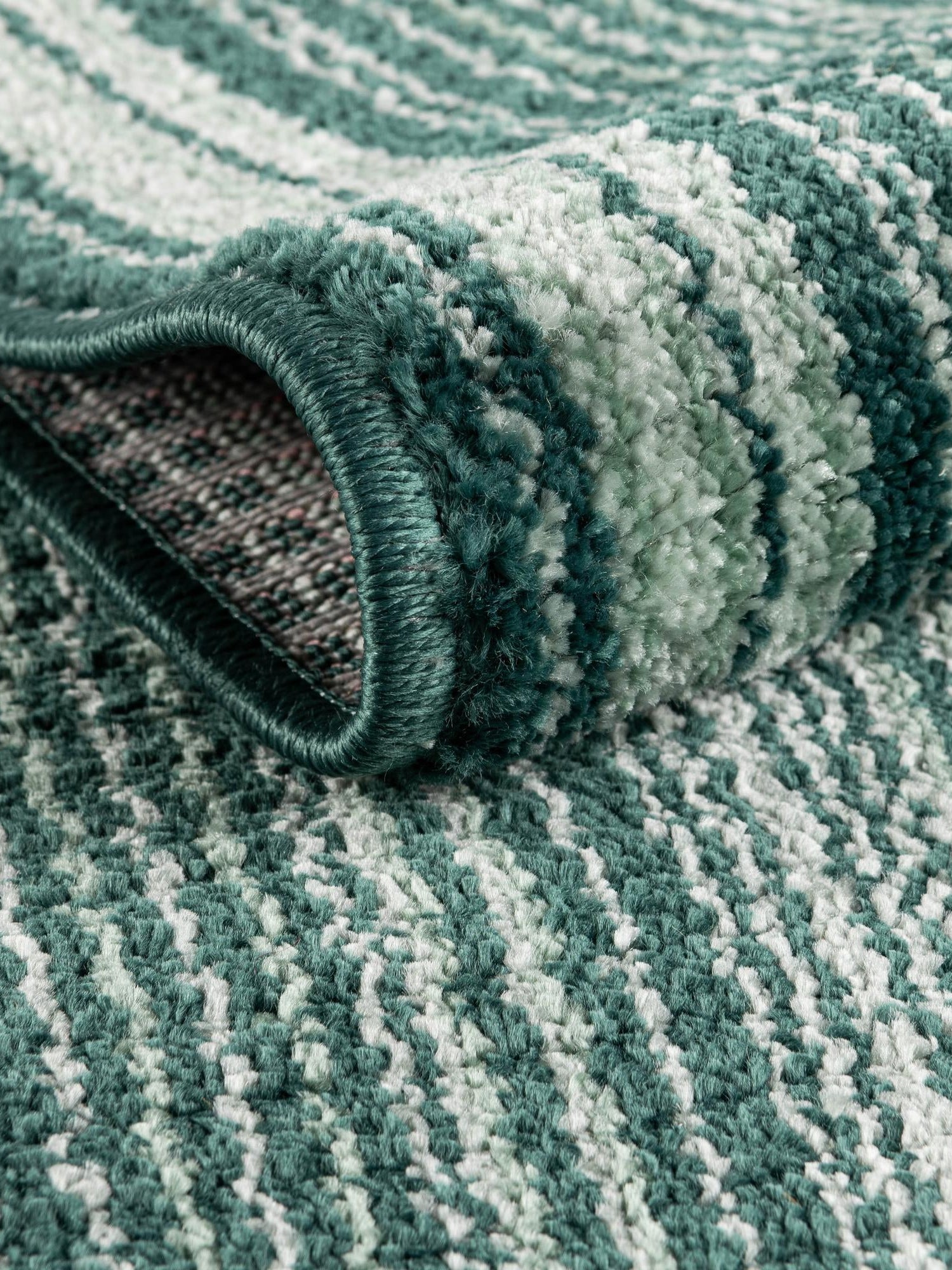 Green 9' x 12' Gemstone Rectangle Area Rug Polypropylene Contemporary Carpet Easy Clean Stain Resistant for Home Design Decorating for Sale at Rug Engine