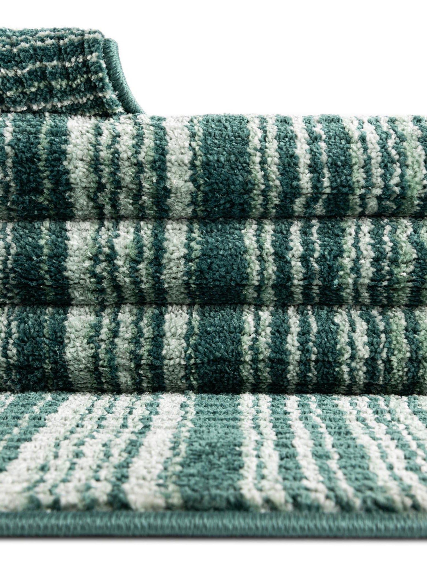 Green 7' 10 x 10' 2 Gemstone Rectangle Area Rug Polypropylene Contemporary Carpet Easy Clean Stain Resistant for Home Design Decorating for Sale at Rug Engine