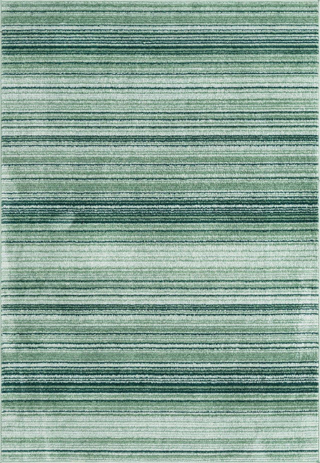 Green 5' 3 x 8' Gemstone Rectangle Area Rug Polypropylene Contemporary Carpet Easy Clean Stain Resistant for Home Design Decorating for Sale at Rug Engine