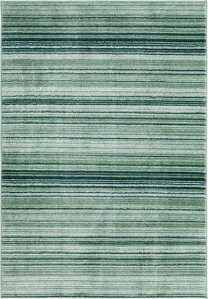 Green 4' 1 x 6' 3 Gemstone Rectangle Area Rug Polypropylene Contemporary Carpet Easy Clean Stain Resistant for Home Design Decorating for Sale at Rug Engine